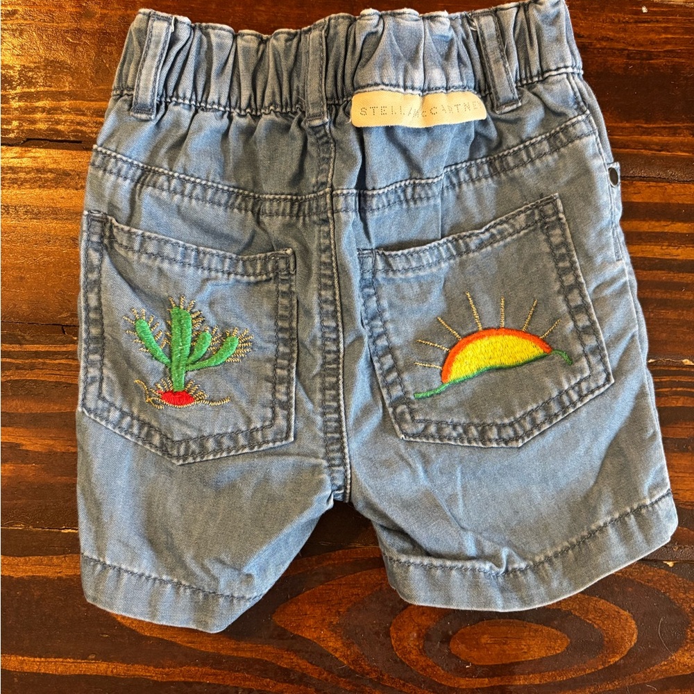 Stella McCartney Desert Embroidered Shorts
